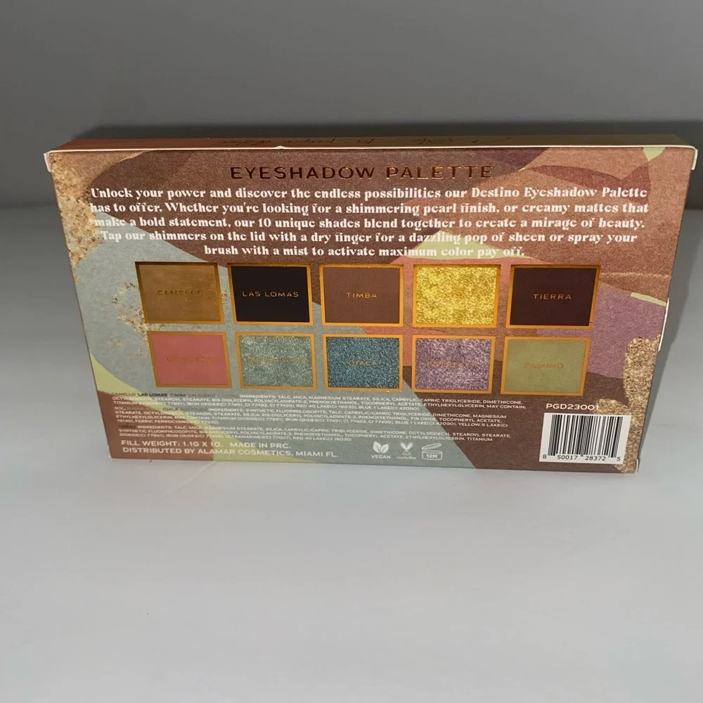 ALAMAR Destino Eyeshadow‎ Palette